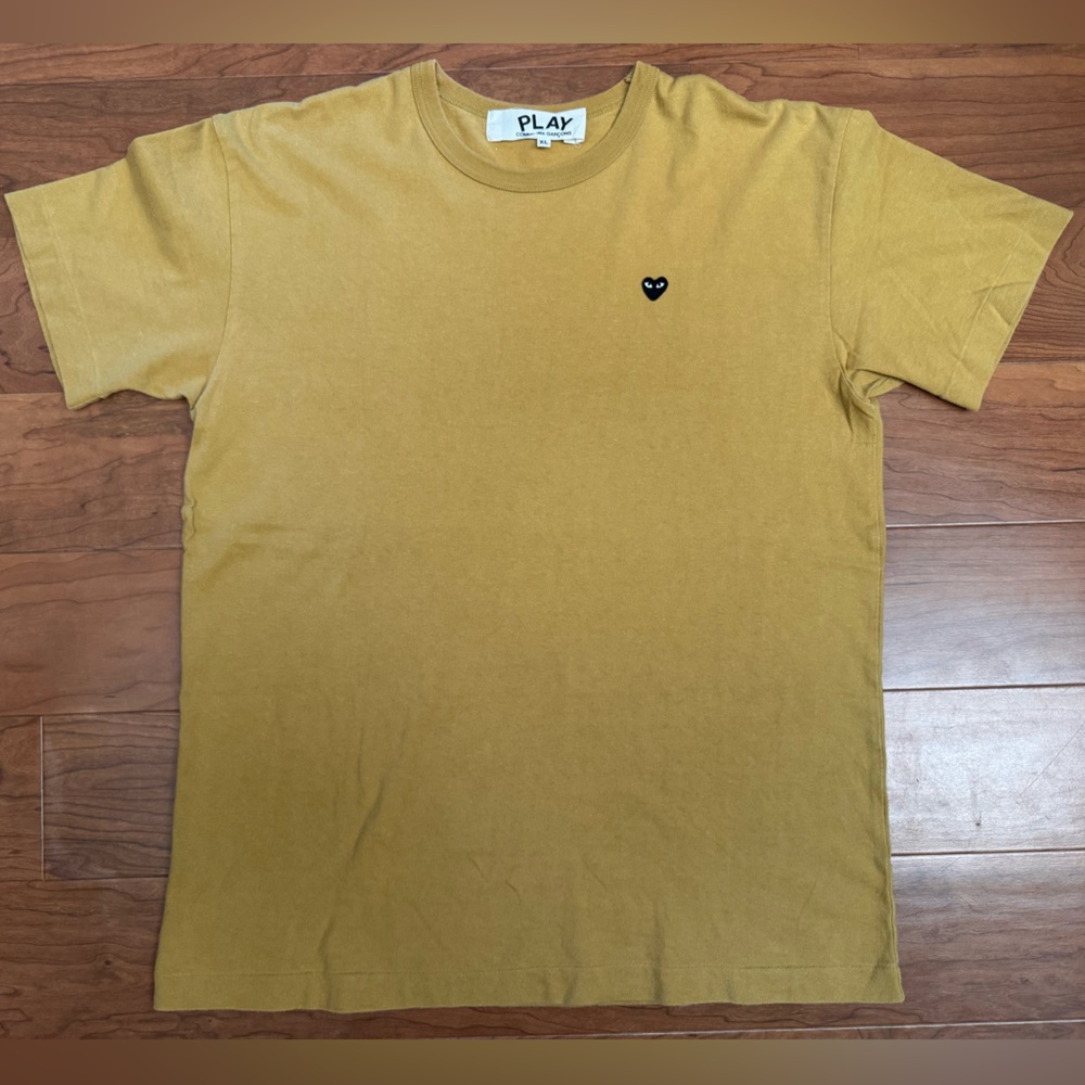 Comme des Garcons Play Yellow T-Shirt